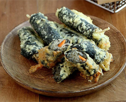 fried seaweed rolls